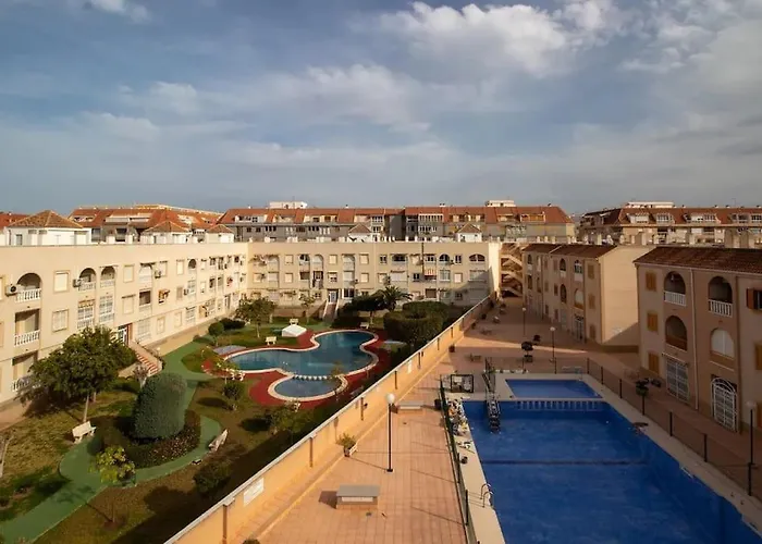 Apartamento En Con Piscina Y A 100 Metros De La Playa Torrevieja